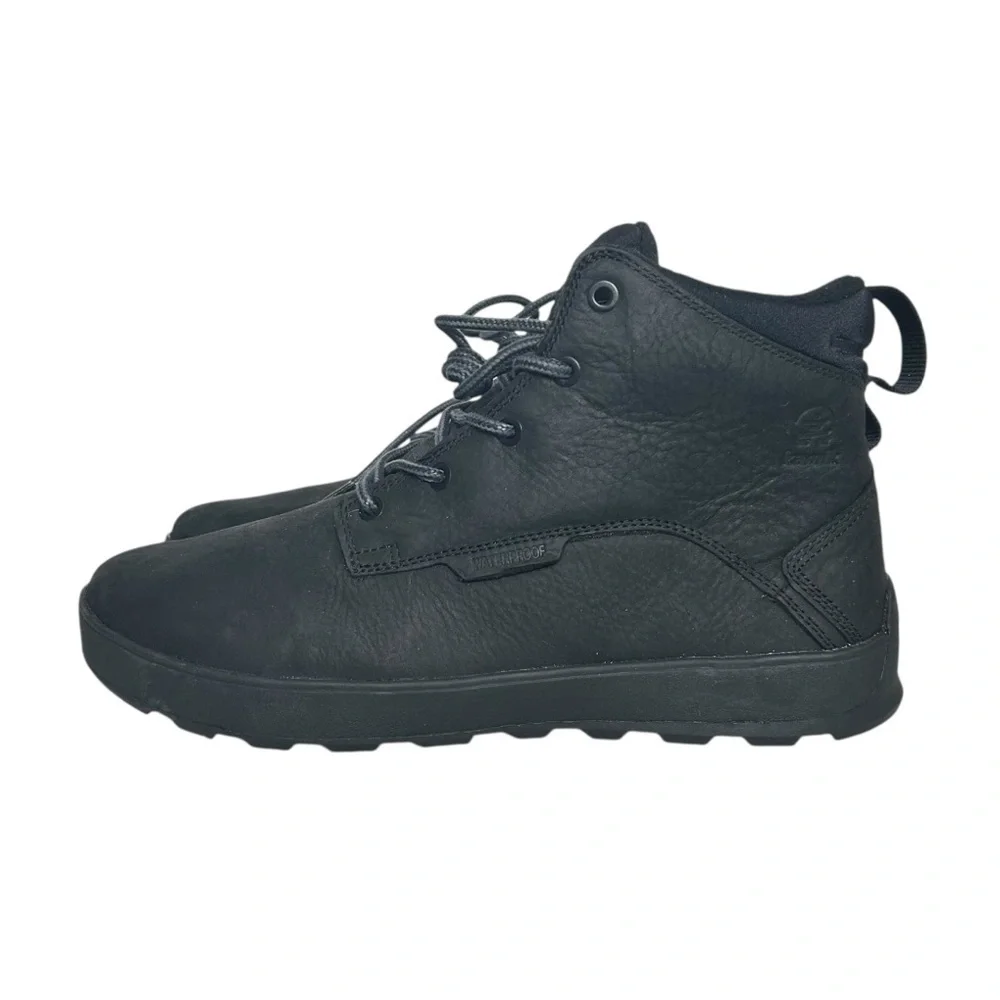 Kamik Men’s Spencer Mid DriDefense Waterproof Black Winter Boots Size 10